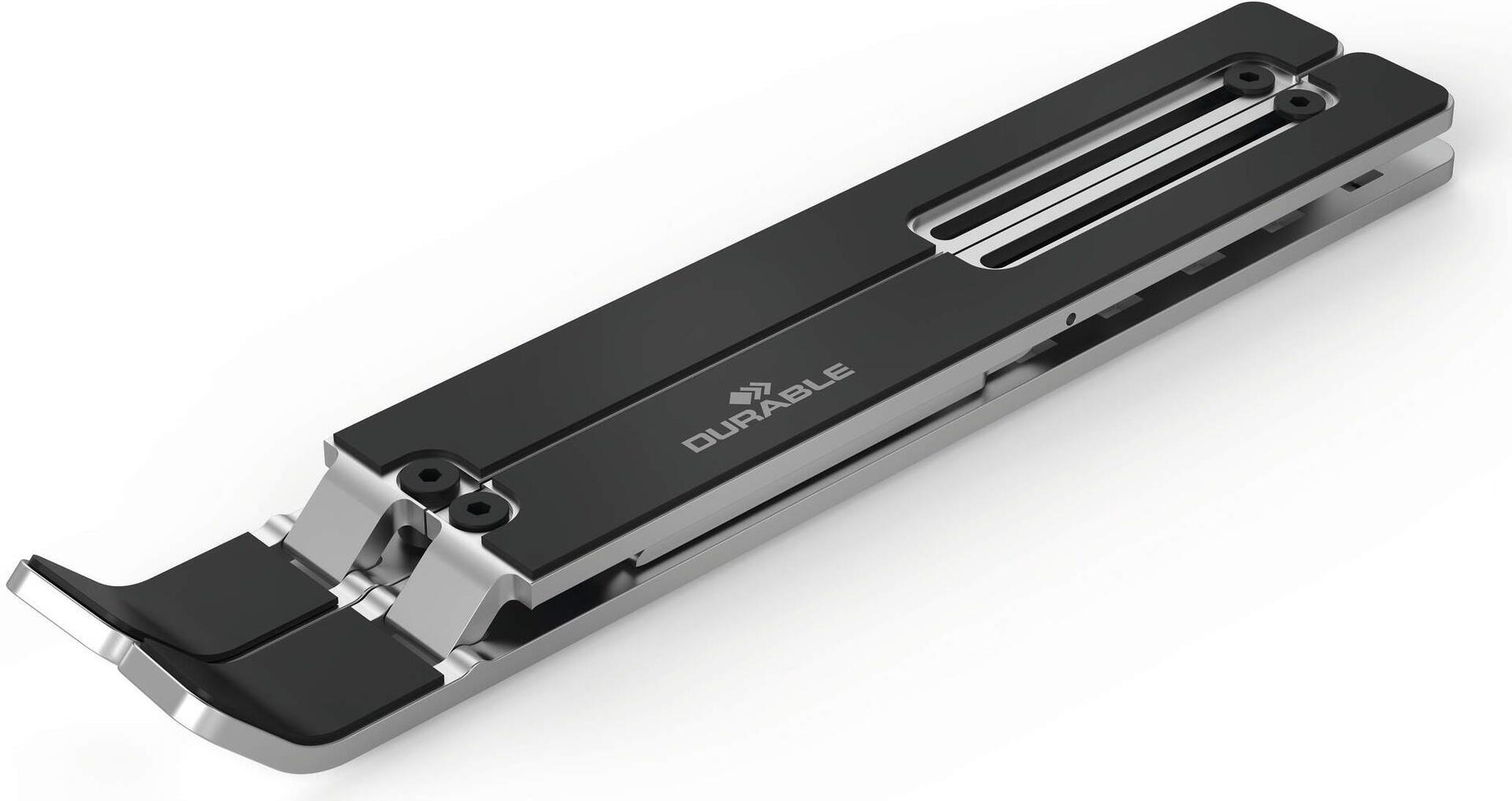 DURABLE Laptopständer Stand Fold 15" Aluminium faltbar Silber