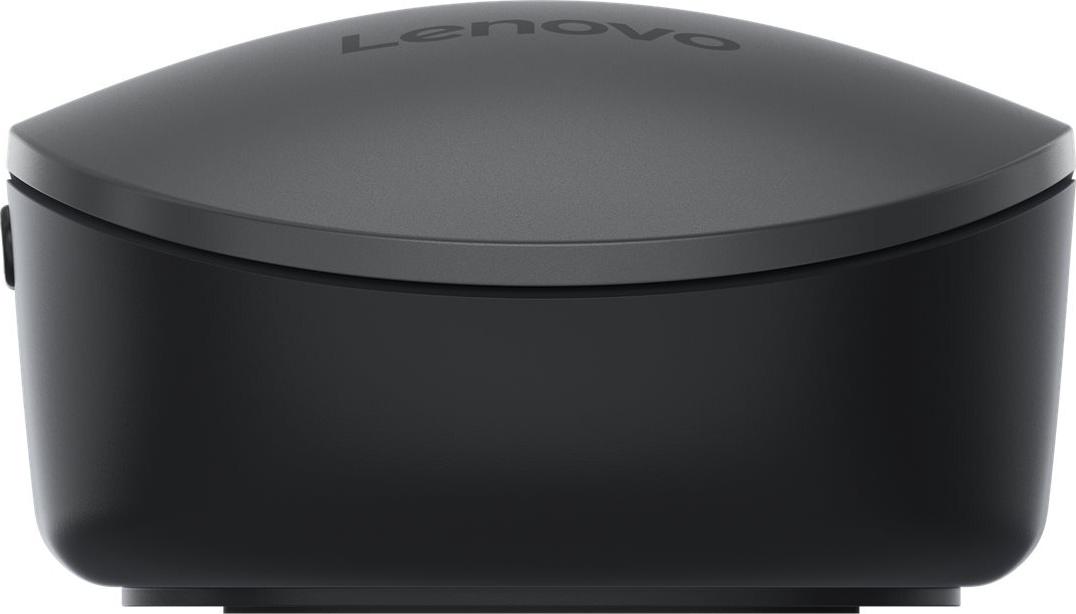 Lenovo Multi-Device X9 Maus 2400 DPI Bluetooth 5.0 2.4 GHz Donnergrau (oben), Blitzschwarz (unten)