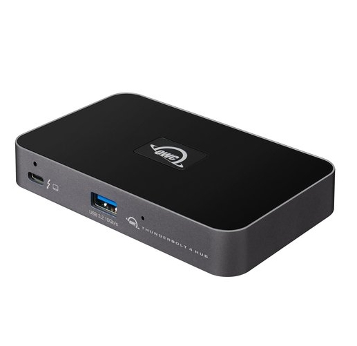 OWC Thunderbolt Hub 4 x Thunderbolt 4 Space-grau
