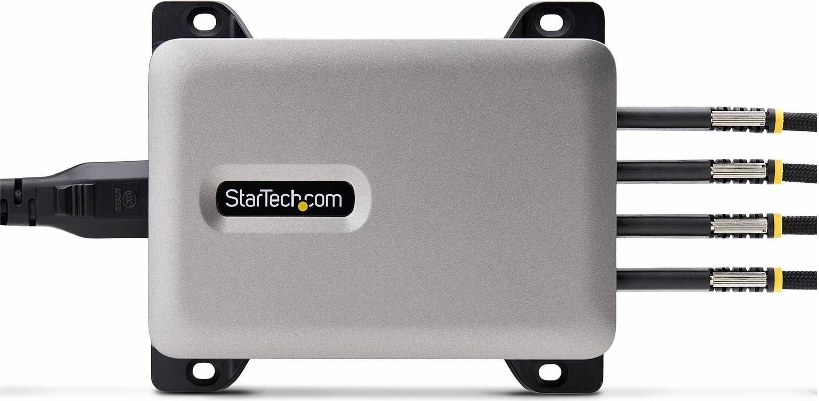 Startech 4-Port USB-C Charger 240W Total Single Port 140W EPR Netzteil Grau