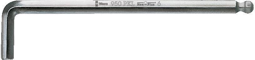 Wera 05022062001 Sechskantschlüssel L-förmiger Inbusschlüssel Metrisch 1 Stück(e) (05022062001)