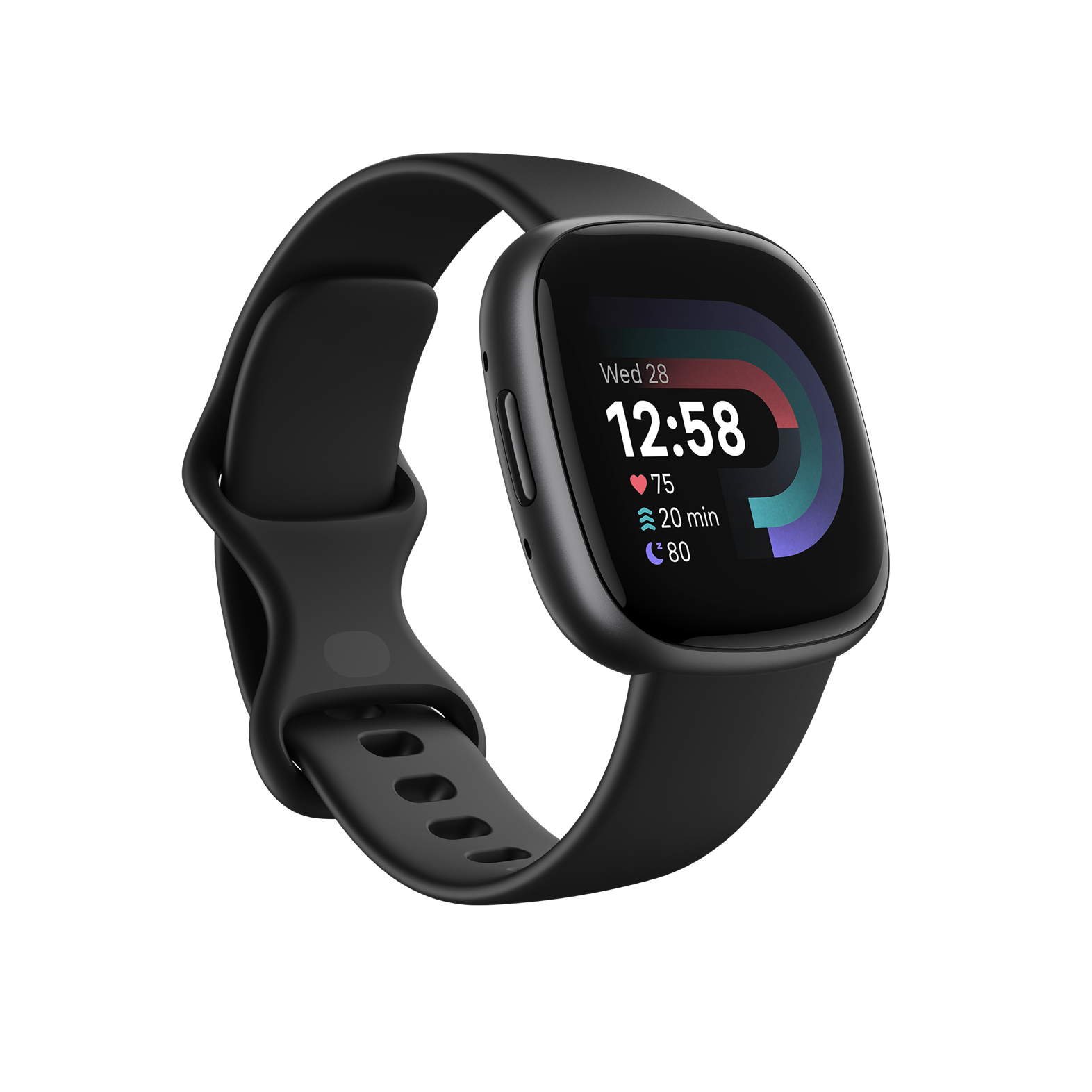 FITBIT Versa 4 Smartwatch Black Android