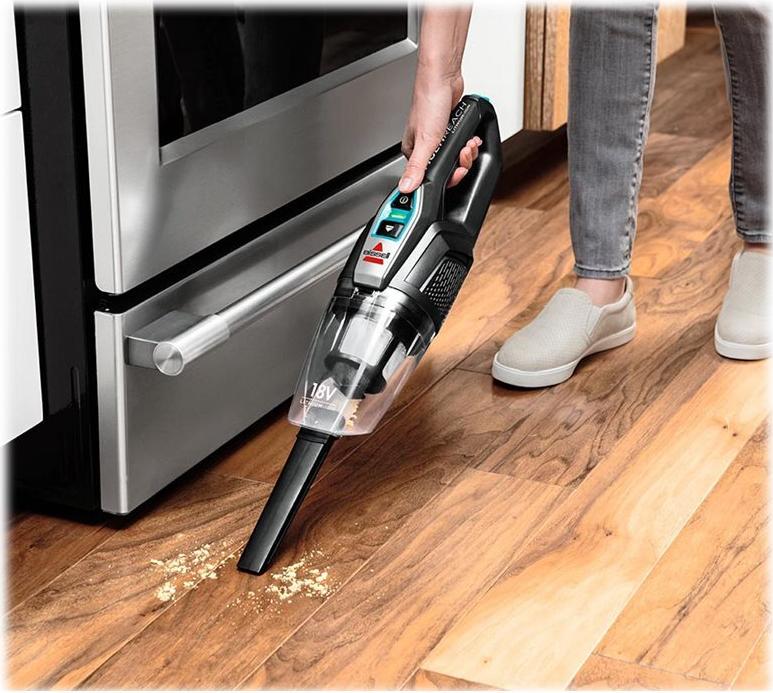 BISSELL MultiReach Essential 2280N 2-in-1-Akku-Stabstaubsauger beutellos Schwarz/Titan