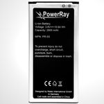 PowerRay Battery PR-S5 for Samsung Galaxy S5, 2800 mAh, Bulk (PR-S5)