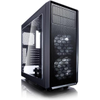 Fractal Design Focus G - ATX Gaming Gehäuse mit Seitenfenster - schwarz (FD-CA-FOCUS-BK-W)