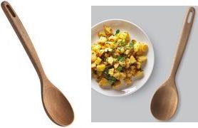 metaltex Servierlöffel Acacia Line, Akazienholz Farbe: braun, Maße: (B)69 x (T)355 x (H)18 mm - 1 Stück (234704000)