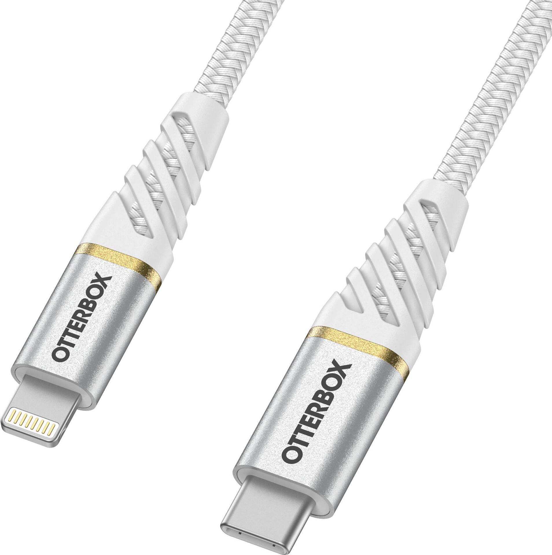 OTTER PRODUCTS OtterBox 78-52652 Premium Kabel 2m weiß Lightning auf USB-C