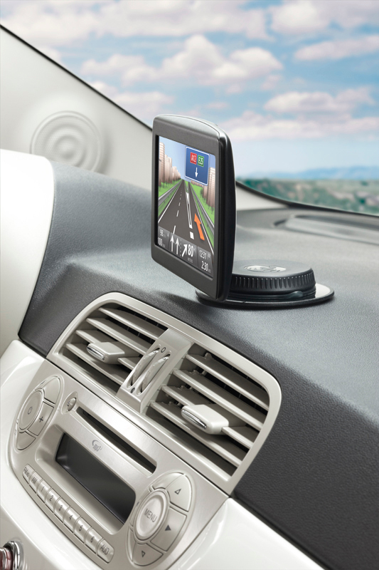 TomTom Klebescheibe (Packung mit 2) Schwarz
