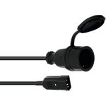 OMNITRONIC Adapterkabel Kaltgeräte/Schutzkontakt 1m (30235205)