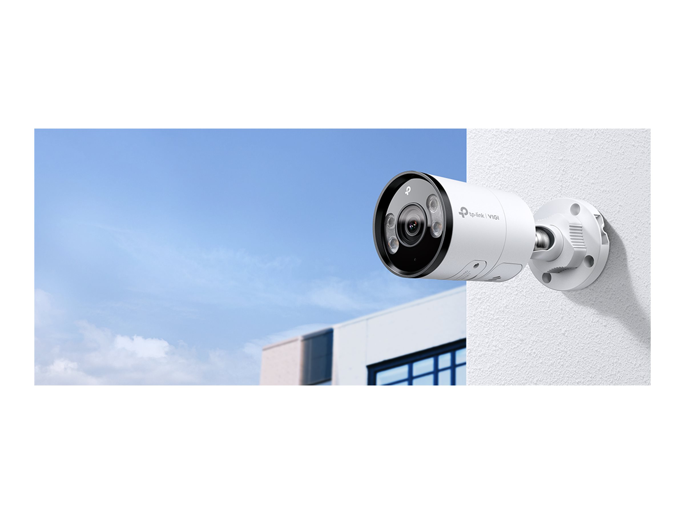 TP-Link VIGI InSight S345 4 MP Bullet-Kamera Weiß