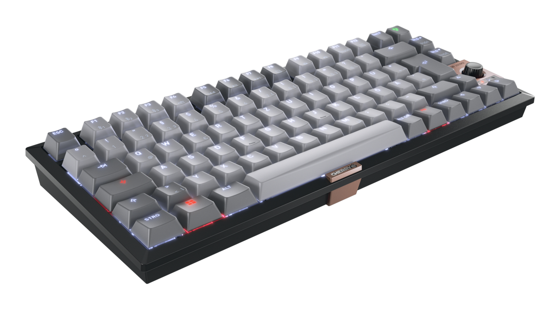 CHERRY KW 300 MX 75% QWERTZ Schwarz