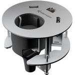 Kindermann 7449000040 Steckdose Edelstahl (7449000040)