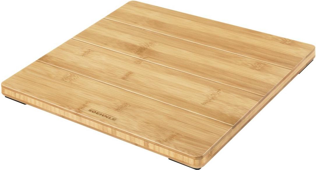 Soehnle Style Sense Bamboo Magic Personenwaage Braun