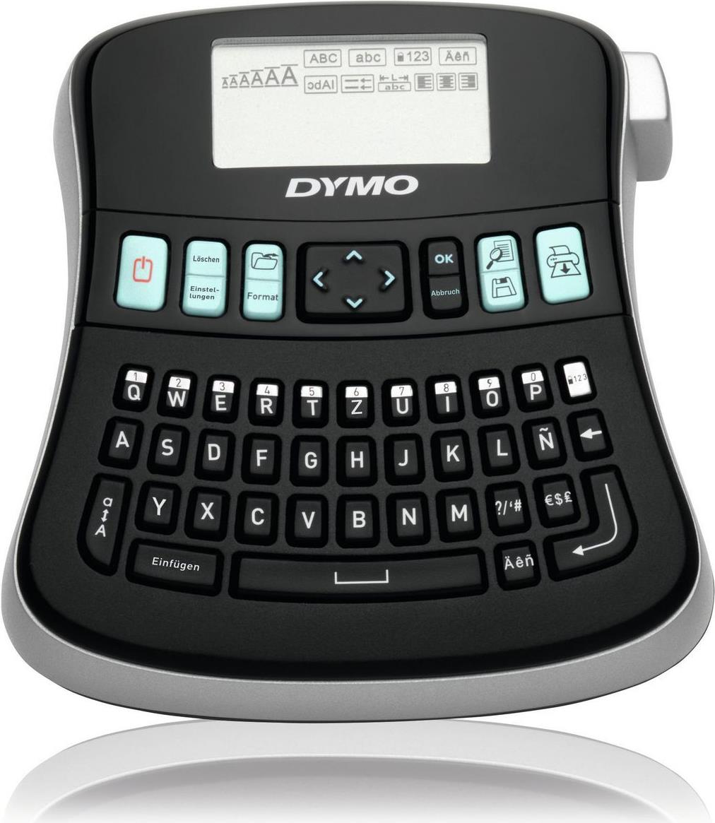 DYMO LabelMANAGER 210D Beschriftungsgerät Thermotransfer 180 dpi Schwarz, Silber