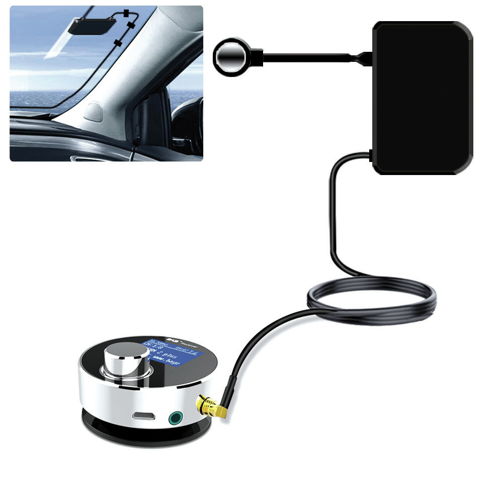 Albrecht DR 54 DAB-Radiotuner Silber, Schwarz