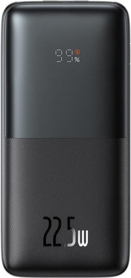 Powerbank Baseus Bipow Pro 10000mAh, 2xUSB, USB-C, 22,5W (juoda) (PPBD040001)