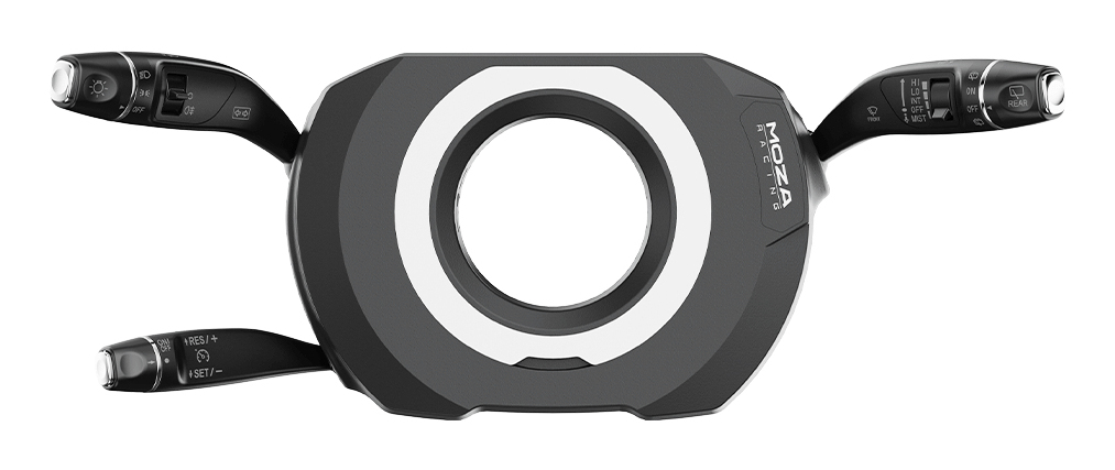 Moza Racing RS065 Multifunktions-Lenkstock 28 Schalter Schwarz