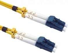 Newlink 2m OS2 LC-LC (Single Mode) Fibre optic cables use glass threads (fibres) to transmit data. These fibres transmit the data by using modulated light waves. Fibre cables are popular because they have a much greater bandwidth than the standard copper (FB2S-LCLC-020YD)
