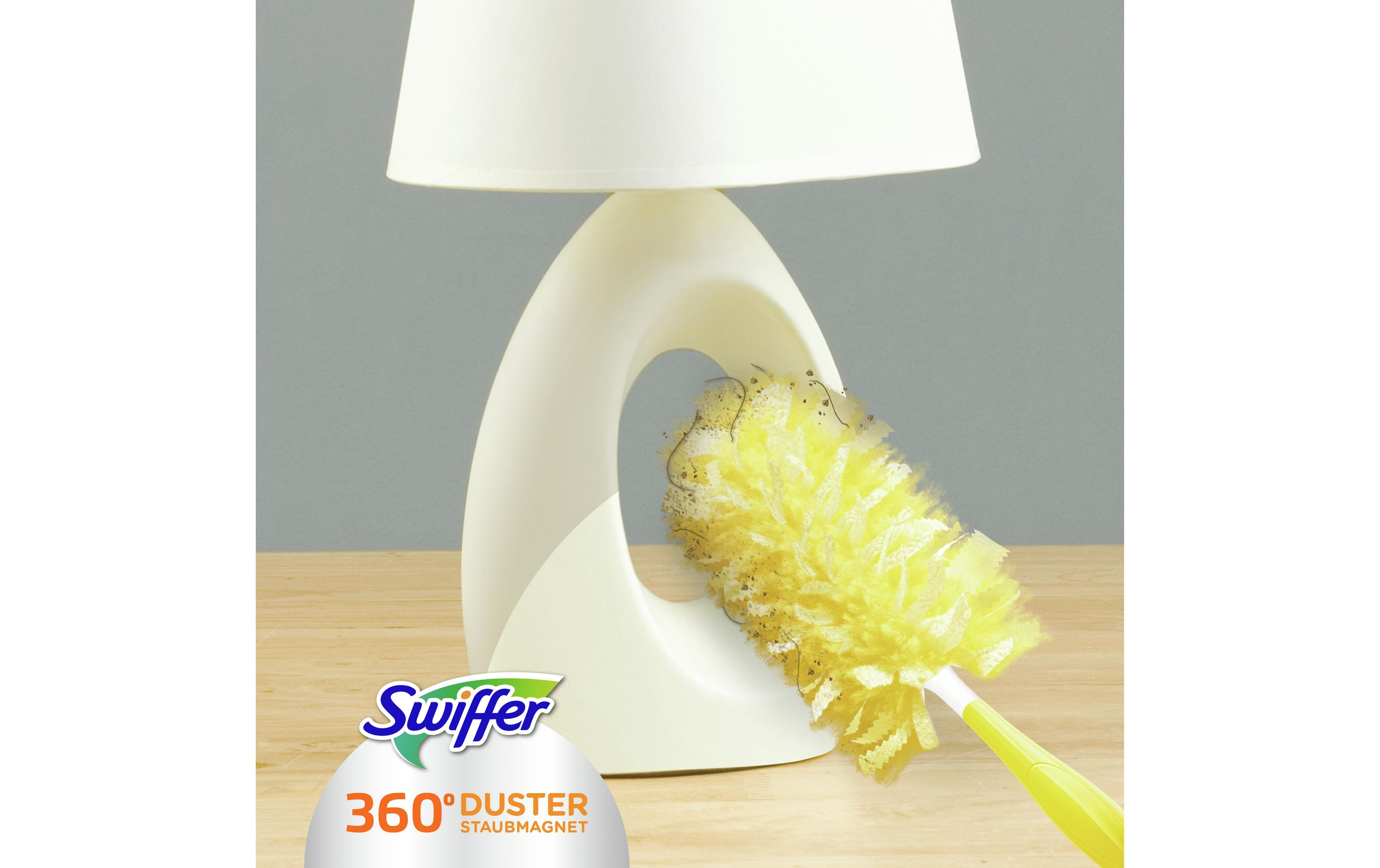 Swiffer Staubmagnet 360° Ersatztücher Nachfüllpack, Gelb
