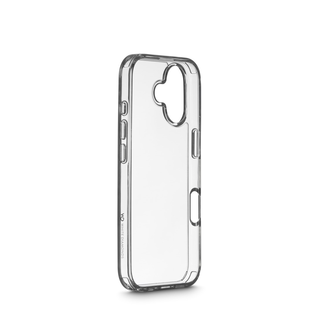 White Diamonds Cover Clear Protection Case für Apple iPhone 17 6,3" Transparent