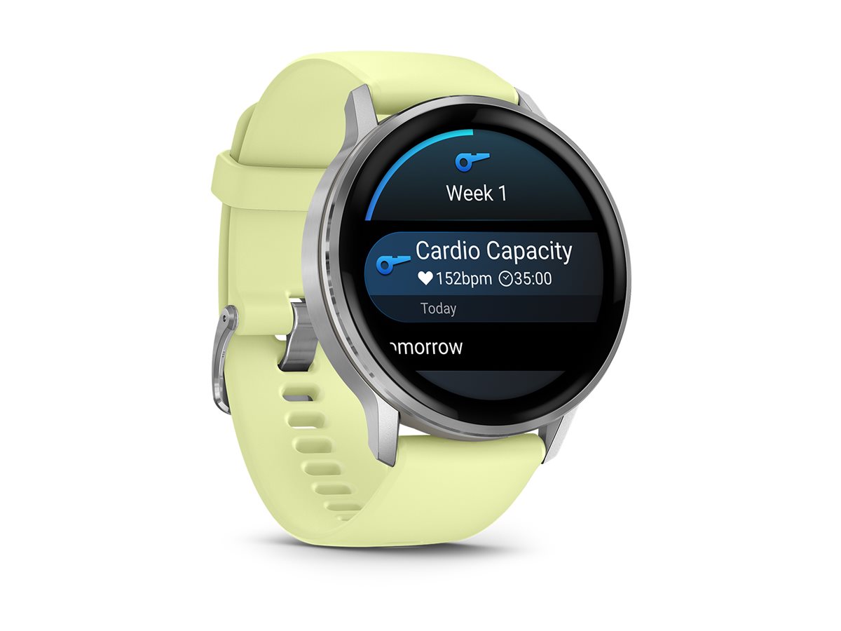 Garmin Venu 4 Smartwatch 45 mm AMOLED 1,4" 8 GB Silber