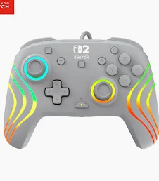 Turtle Beach Afterglow Wave grau Kabelgebundener RGB-Gaming-Controller Nintendo Switch 2