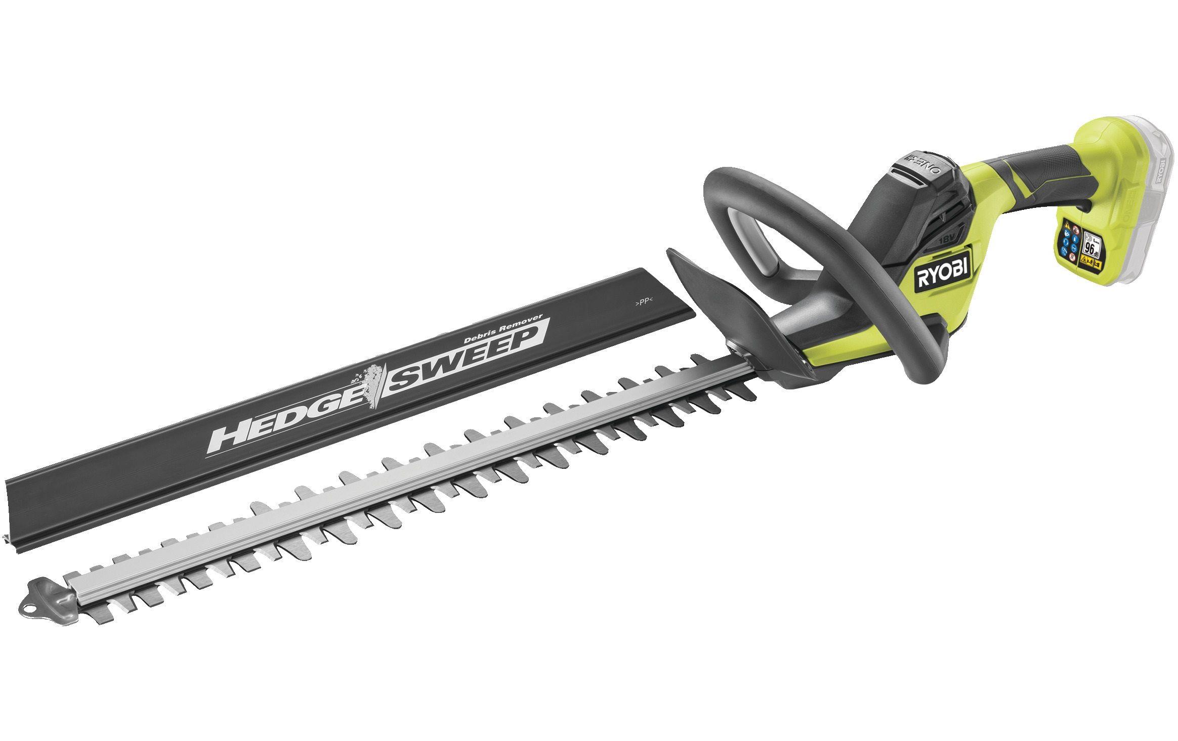 Ryobi ONE+ 18 V Akku-Heckenschere RY18HT50A-0 50 cm, Schwarz/Grün