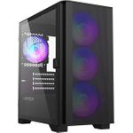 Montech AIR 100 ARGB, Micro-ATX, Tempered Glass - schwarz (AIR 100 ARGB BK)