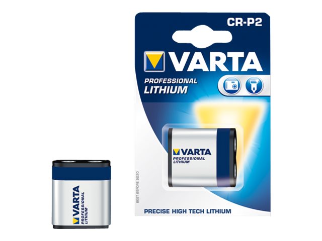 Varta CR-P2 6 V 1600 mAh Schwarz