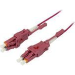 LWL-2-Faser-Patchk. 1.5mtr.LC-LC 50/125um OM4 Uniboot drehbar Push/Pull AD 2mm (S215552)