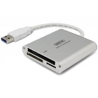 UNITEK Y-9313 Kartenleser USB 3.2 Gen 1 (3.1 Gen 1) Silber (Y-9313)
