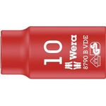 Wera Außen-Sechskant VDE-Steckschlüsseleinsatz 10 mm 3/8" (10 mm) 8790 B VDE Zyklop 05004954001 (05004954001)
