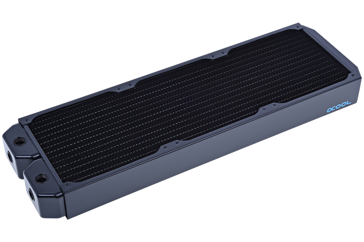 Alphacool NexXxoS XT45 Full Copper 420mm Radiator Schwarz