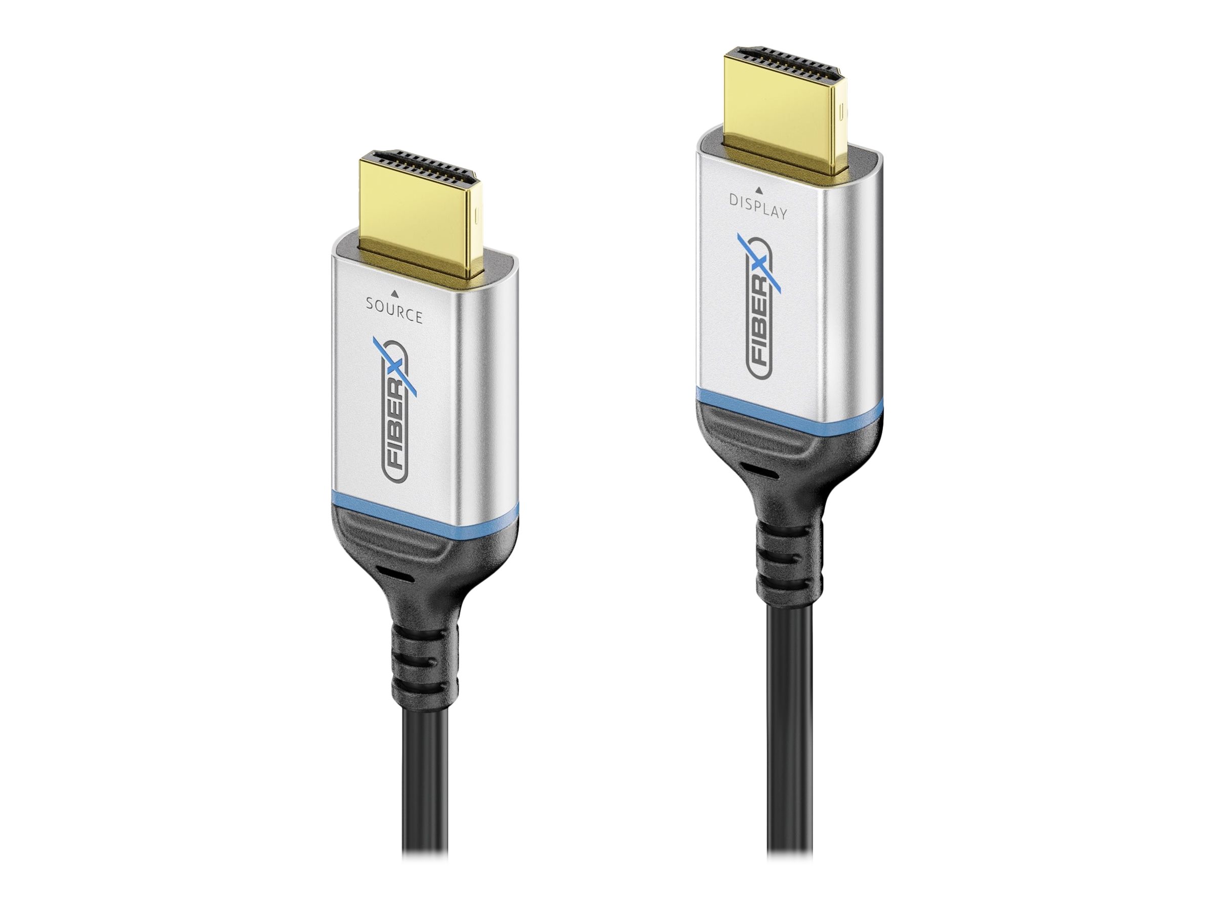 PureLink FiberX FX-I380 HDMI-Glasfaser-Kabel 5 m HDMI 2.1 48 Gbit/s 8K 60 Hz Schwarz