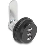 Navilock Zylinder Hebelschloss für Geräteschränke mit Zahlencode - 16 x 19 mm (20972)