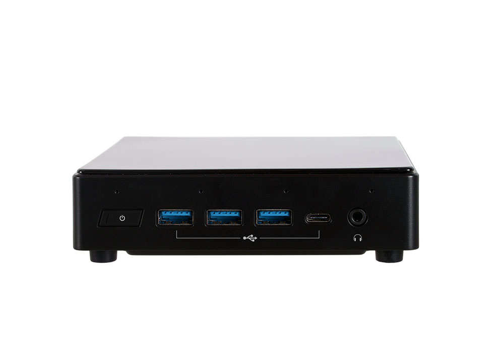 ECS LIVA Z3 Plus Barebone Core i3-10110U 2,1 GHz Schwarz