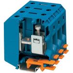 Phoenix Contact UKH 50 BU - Durchgangsreihenklemme UKH 50 BU Blau Inhalt: 10 St. (3009105)