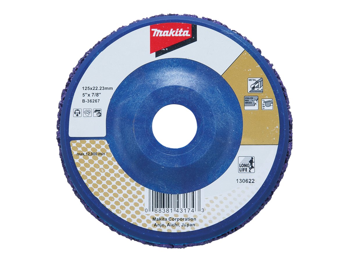 Makita Reinigungsscheibe 125 mm Lila