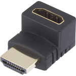 SpeaKa Professional HDMI Adapter [1x HDMI-Stecker - 1x HDMI-Buchse] 270° nach oben gewinkelt vergoldete Steckkontakte SpeaKa Professional (SP-7870128)