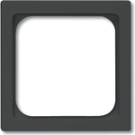 Busch Jaeger 1710-0-3897 Wandplatte/Schalterabdeckung Schwarz (1710-0-3897)
