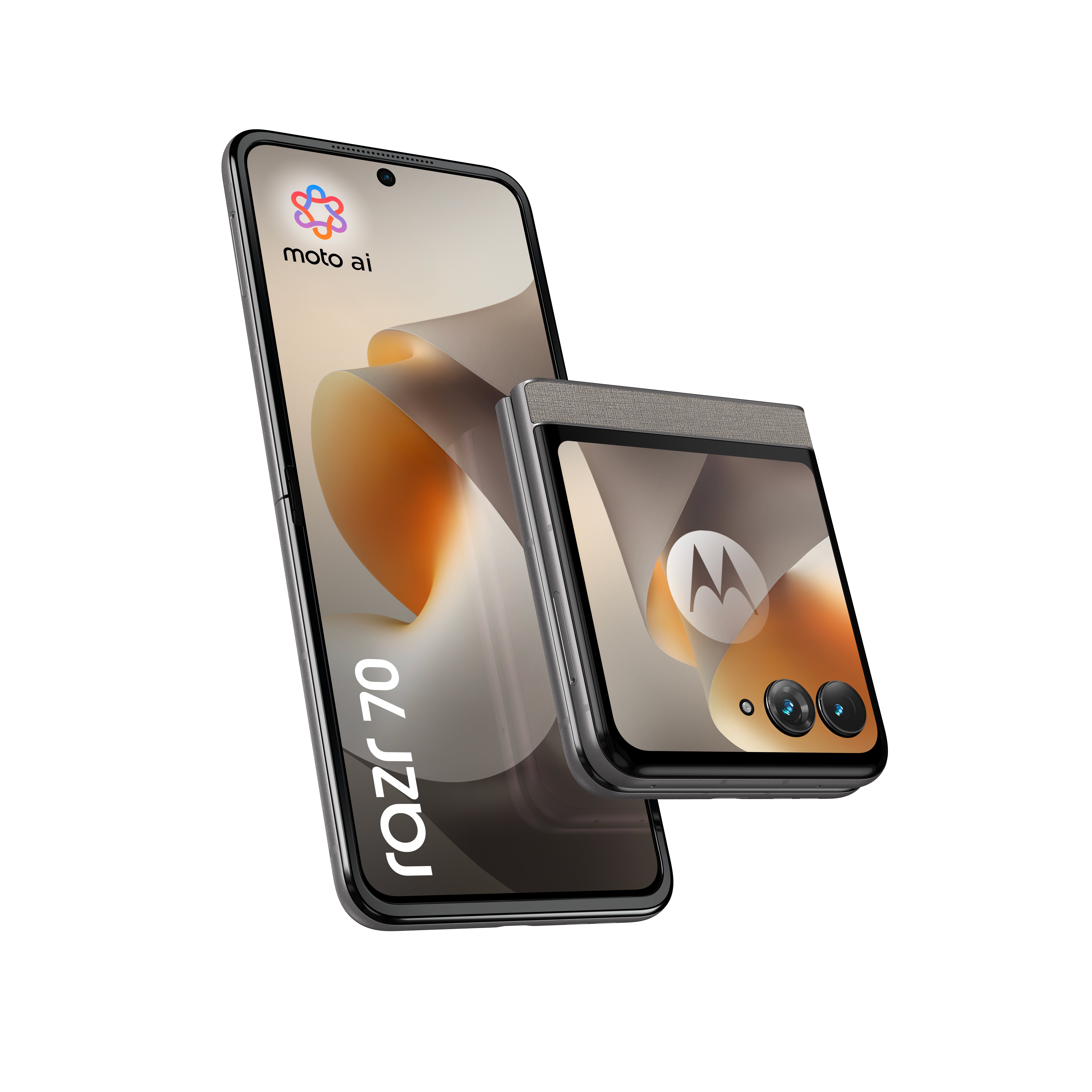 Motorola Razr 70 Klapphandy 6,9" AMOLED 120 Hz 8 GB RAM 256 GB PANTONE Hematite
