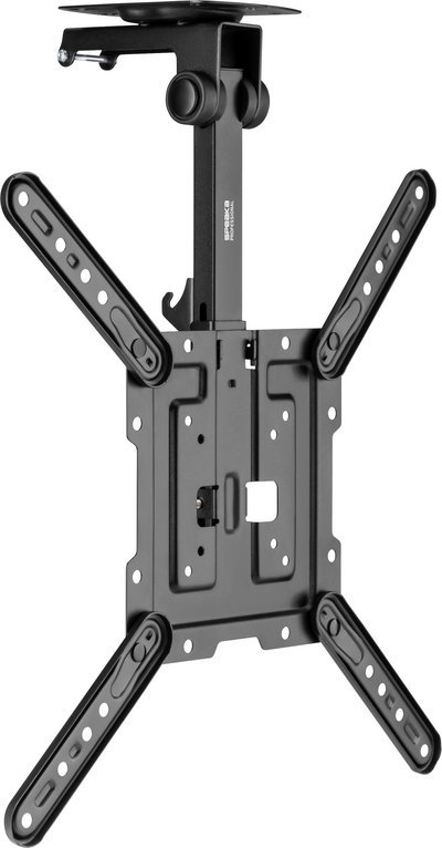 SpeaKa Professional SP-TVCM-580 TV-Deckenhalterung 58,4 cm (23) - 139,7 cm (55) Neigbar, Schwenkbar Zusammenklappbar (SP-14375784)