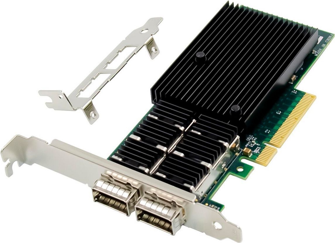 MicroConnect Network Card PCIe x8 XL710-QDA2 Dual-40GbE QSFP+ (MC-PCIEX8-XL710-QDA2)