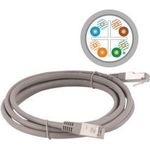 Alantec KKS6SZA5.0 Netzwerkkabel Grau 5 m Cat6 F/UTP (FTP) (KKS6SZA5.0)