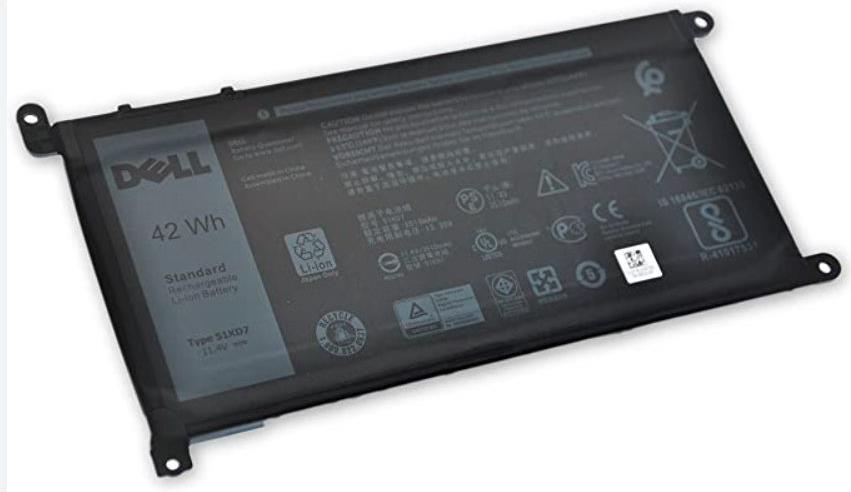 Dell Battery, 42WHR, 3Cell (W125723830)