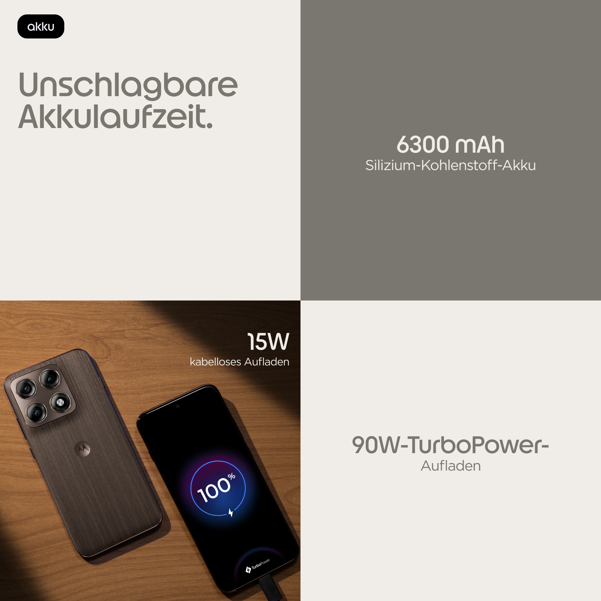 Motorola Edge 70 Pro Smartphone 6,78" AMOLED 144 Hz Android 16.0 8 GB RAM 256 GB 6500 mAh Chicory Coffee