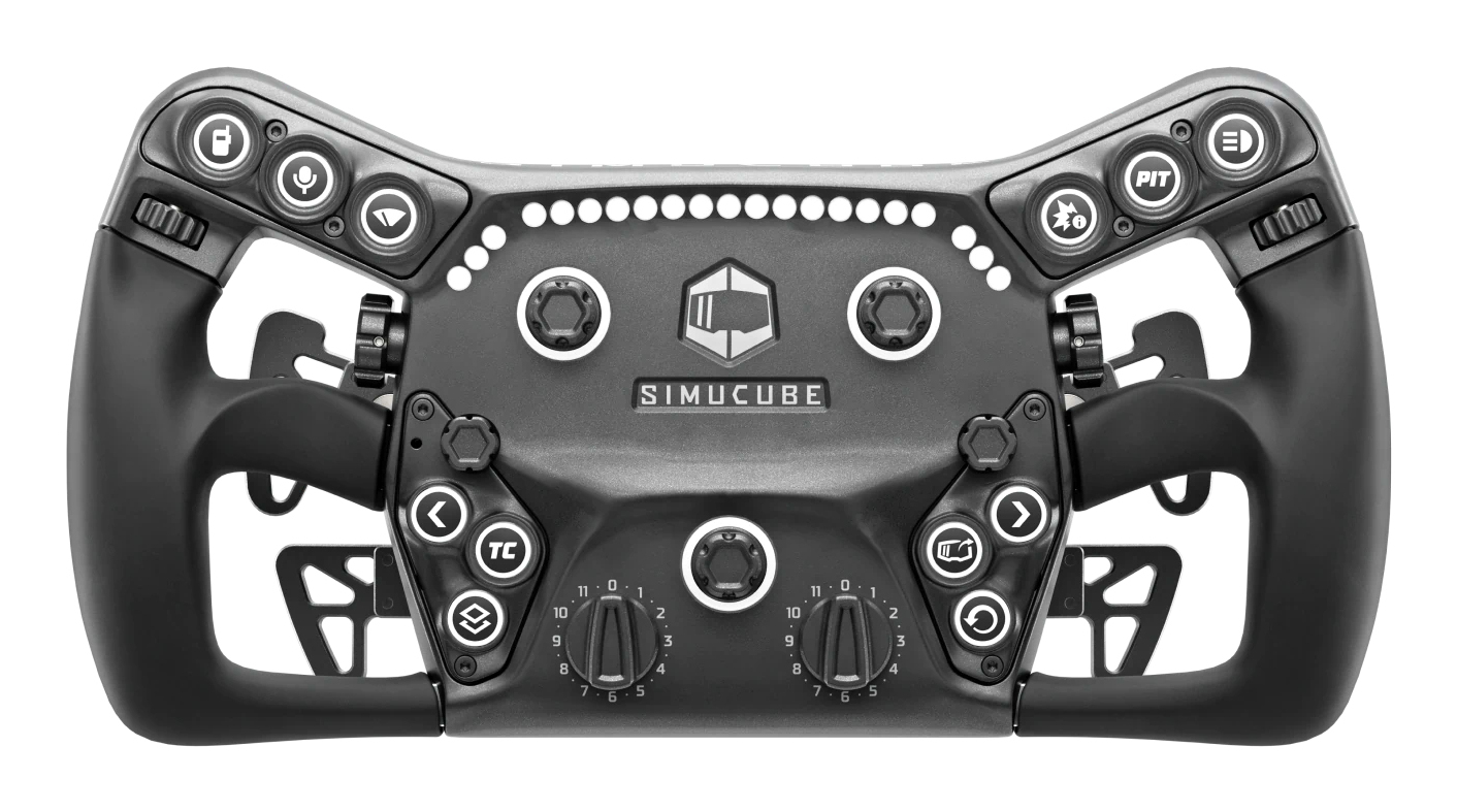 Simucube Savu Pro Lenkrad SC3 Kabellos GT-Style Schwarz