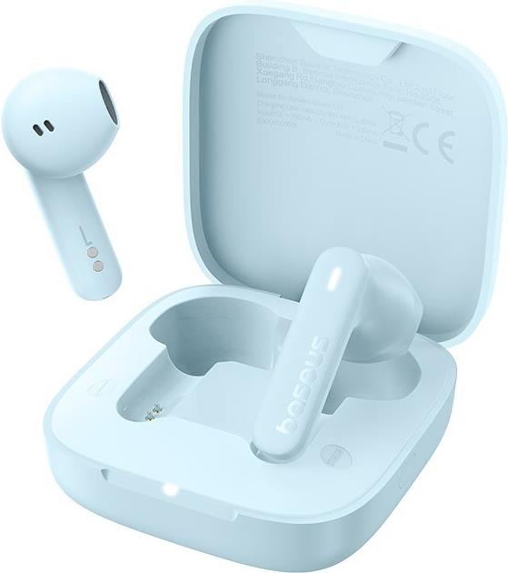 Baseus Bowie E16 Kopfhörer True Wireless Earphones im Ohr Anrufe/Musik USB Typ-C Bluetooth Blau (A00061900313-01)