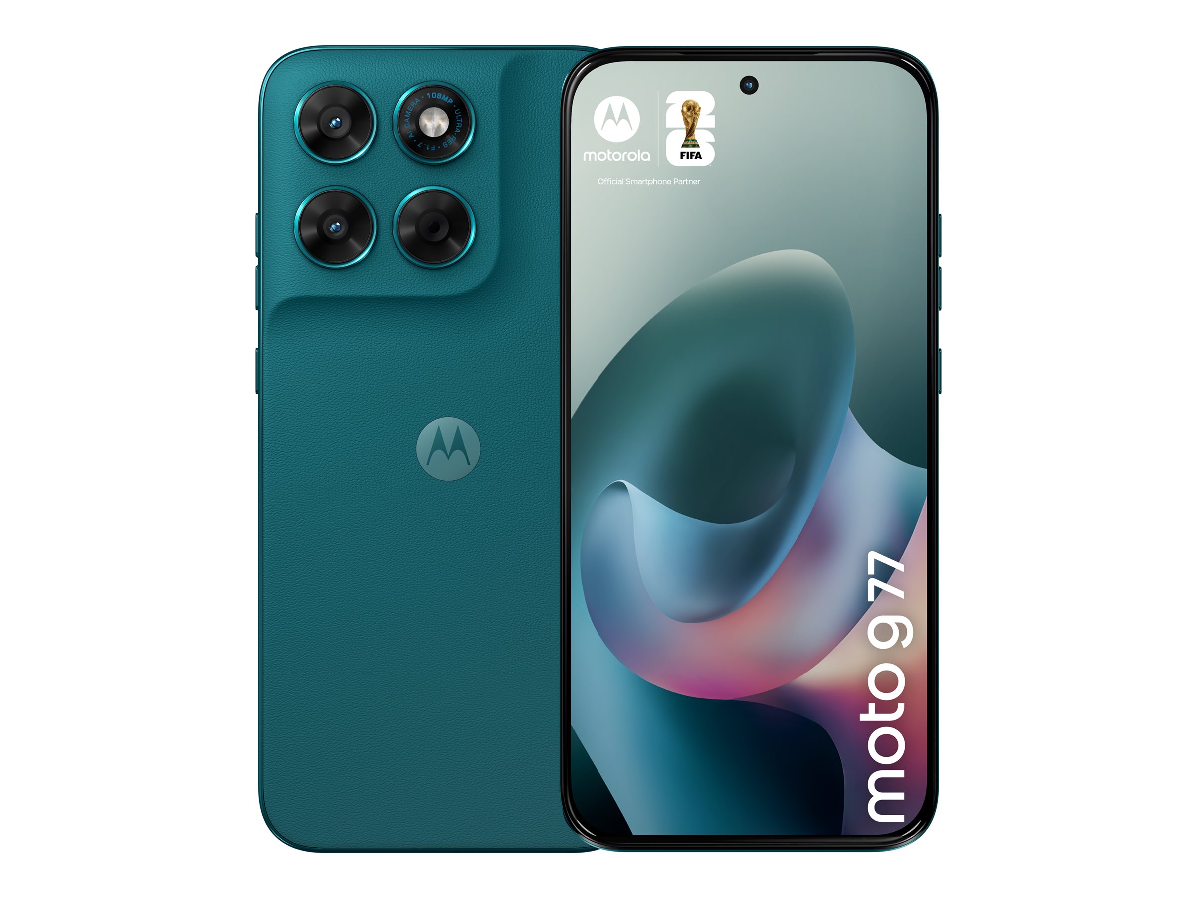 Motorola Moto G77 6.8" OLED 256 GB 8 GB RAM Pantone schattiertes Fichtenholz