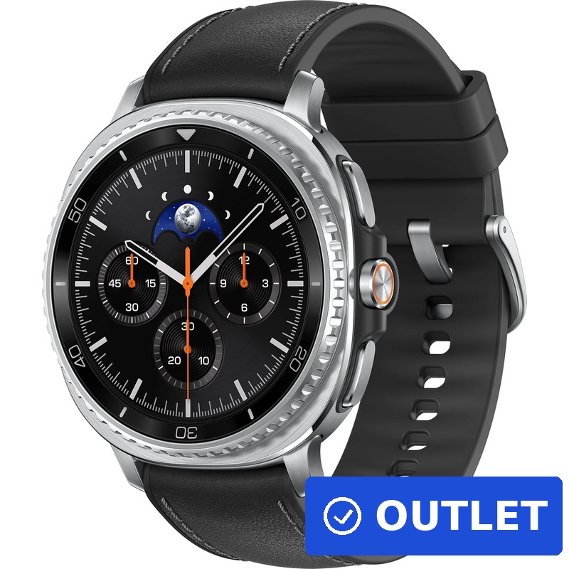 Samsung Galaxy Watch 8 Classic LTE 46mm Smartwatch - Schwarz LTE Region: Ost-Europa (SM-L505FZKAEUE) (geöffnet)